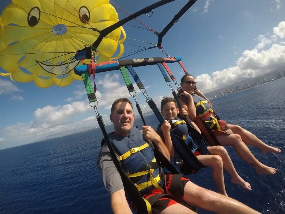 Parasailing Adventure: Soar Above Hawaii's Stunning Coastline