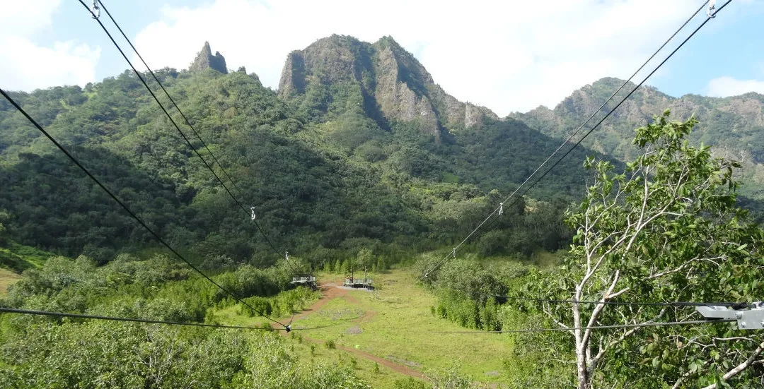 Jurassic Valley 7-Line Zipline Adventure - Kualoa Ranch Eco-Tour & Tandem Flight - photo 1